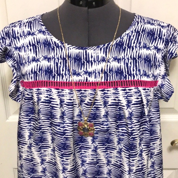 Vineyard Vines Flutter Sleeve Top - Picture 3 of 15